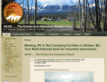 Tablet Screenshot of goldenadventurepark.com